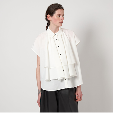 ＜AEWEN MATOPH＞ラッフル ドルマンシャツ