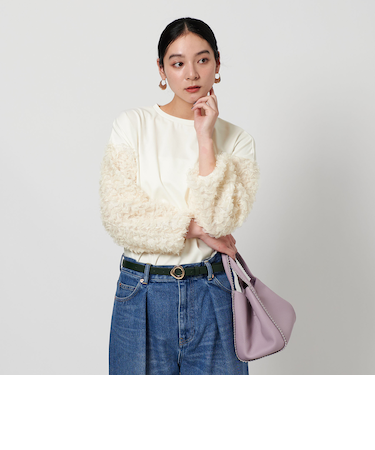 フリンジスリーブ プルオーバー -ウォッシャブル-