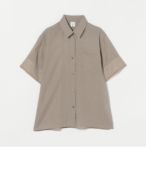 ＜6(ROKU)＞スケ ショートスリーブ シャツ
