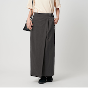 セルロースブレンド ベルトラップスカート