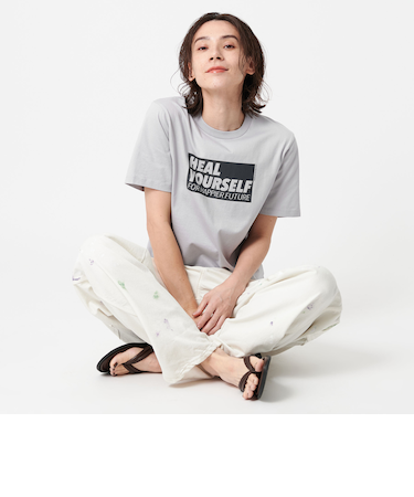 コットン ロゴ Tシャツ