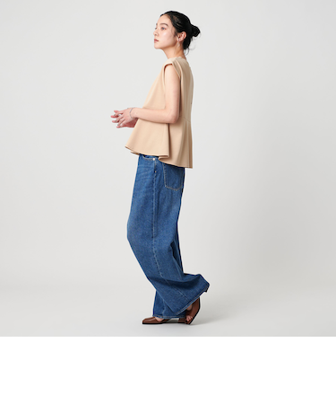 ペプラムトップ＆バルーンワンピース -3WAY-