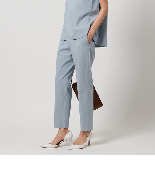 ナチュラル イージーテーパードパンツ -ウォッシャブル-