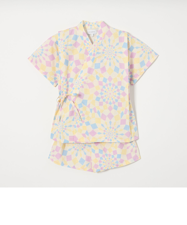 甚平 カレイドスコープ/ キッズ