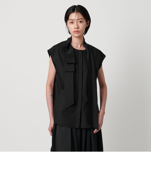 ＜AEWEN MATOPH＞ イレギュラータイカラーブラウス - ウォッシャブル -