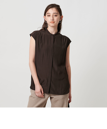 Spiree K/S フレンチスリーブブラウス  - ウォッシャブル -