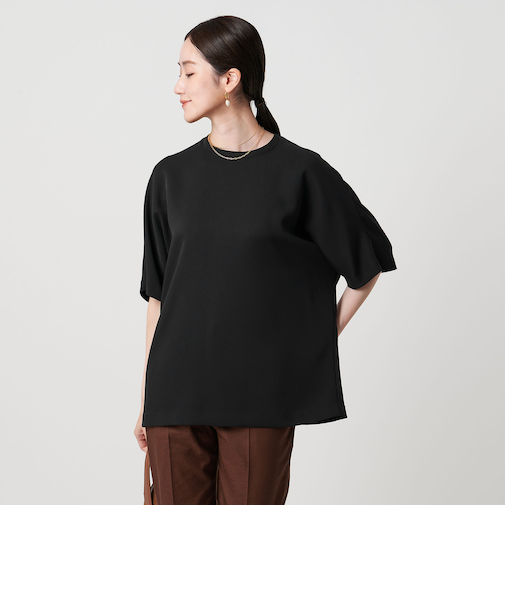 ポリエステル Tブラウス ‐ウォッシャブル‐