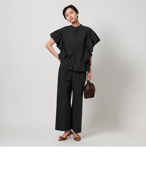 イージー フレアスリーブ ブラウス ‐撥水・UVカット・防シワ‐