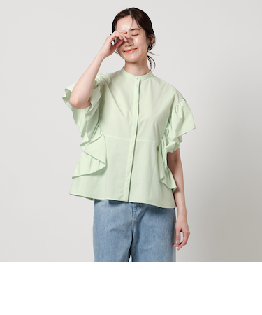 イージー フレアスリーブ ブラウス ‐撥水・UVカット・防シワ‐