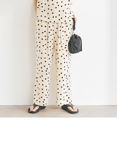 <at ease>ドット パンツ