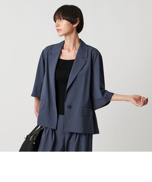 REOPEL ハーフスリーブ ジャケット ‐ウォッシャブル‐