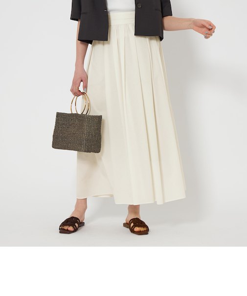 Breeze Cool エアリー ギャザー スカート -マシンウォッシャブル・吸水速乾・通気性-