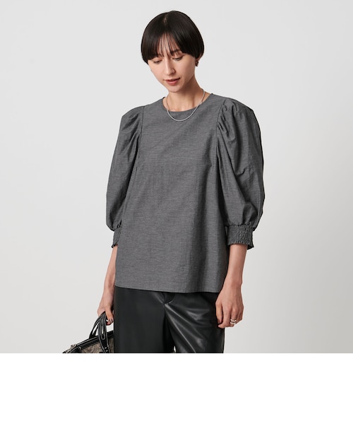 【】<Steven Alan>プリント パフスリーブ シャツ Steven Alan＞プリント パフスリーブ シャツ｜ユナイテッドアローズ