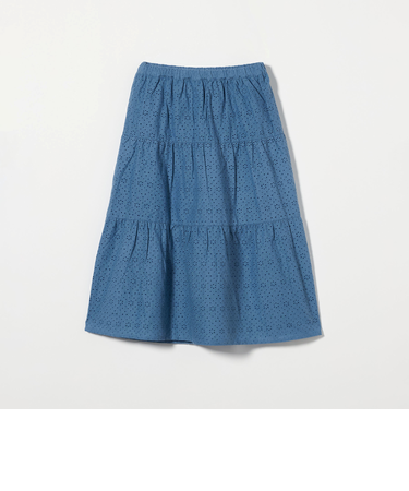 ローンレース ティアードスカート / キッズ  140cm-160cm