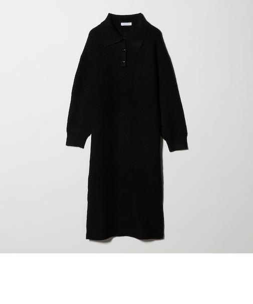 ニット ポロワンピース ＜A DAY IN THE LIFE＞