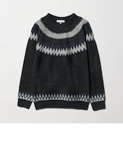 フェザーヤーン ノルディック ニット-ウォッシャブル-＜A DAY IN THE LIFE＞