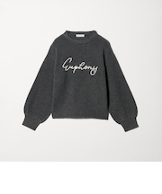 エンブロイダリー ロゴニット ＜A DAY IN THE LIFE＞