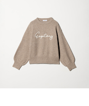 エンブロイダリー ロゴニット ＜A DAY IN THE LIFE＞