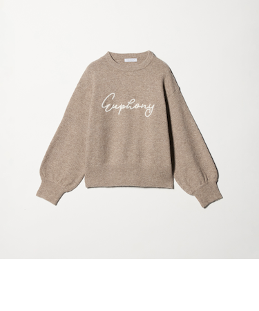 エンブロイダリー ロゴニット ＜A DAY IN THE LIFE＞