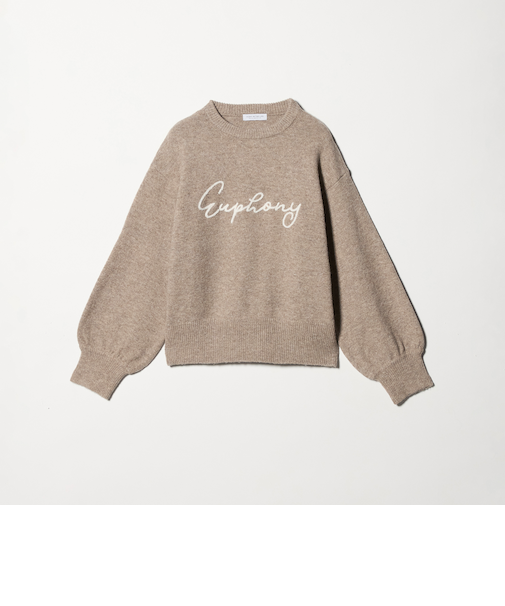 エンブロイダリー ロゴニット ＜A DAY IN THE LIFE＞