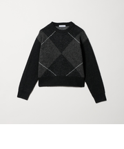 ビッグアーガイル ニット ＜A DAY IN THE LIFE＞