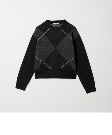 ビッグアーガイル ニット ＜A DAY IN THE LIFE＞