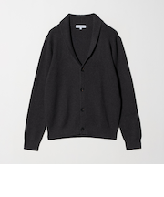 カシミヤブレンド スムースショールカラー カーディガン-ウォッシャブル-＜A DAY IN THE LIFE＞