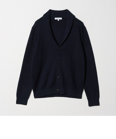 カシミヤブレンド スムースショールカラー カーディガン-ウォッシャブル-＜A DAY IN THE LIFE＞