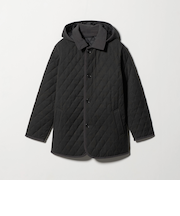 ウールライク サージ キルト ステンカラーコート＜A DAY IN THE LIFE＞