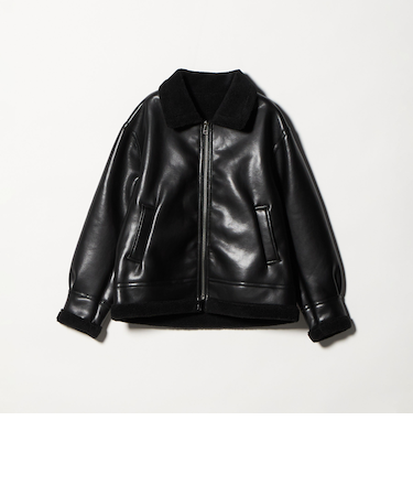 ムートン ライク フライトブルゾン<A DAY IN THE LIFE>