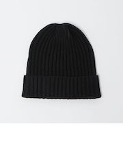 リブ ニット キャップ-ウォッシャブル-＜A DAY IN THE LIFE＞