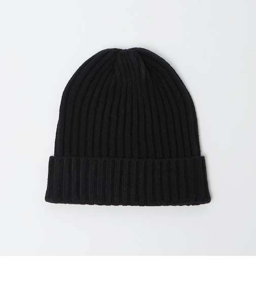 リブ ニット キャップ-ウォッシャブル-＜A DAY IN THE LIFE＞