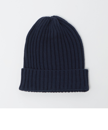 リブ ニット キャップ-ウォッシャブル-＜A DAY IN THE LIFE＞