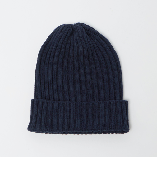 リブ ニット キャップ-ウォッシャブル-＜A DAY IN THE LIFE＞
