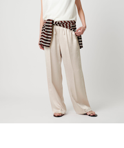 ポリエステルサテンサイドラインパンツ