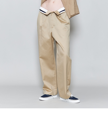 ＜6(ROKU)＞コットン チノ パンツ