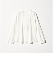 フロントラッフル ブラウス ＜A DAY IN THE LIFE＞