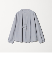 フロントラッフル ブラウス ＜A DAY IN THE LIFE＞