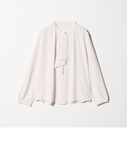 フロントラッフル ブラウス ＜A DAY IN THE LIFE＞