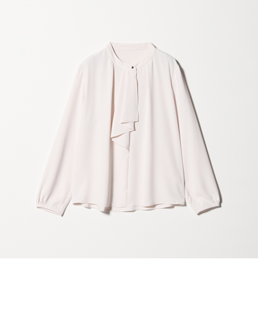 フロントラッフル ブラウス ＜A DAY IN THE LIFE＞