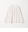 フロントラッフル ブラウス ＜A DAY IN THE LIFE＞