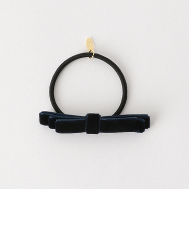 ベロアリボンヘアゴム  / キッズ