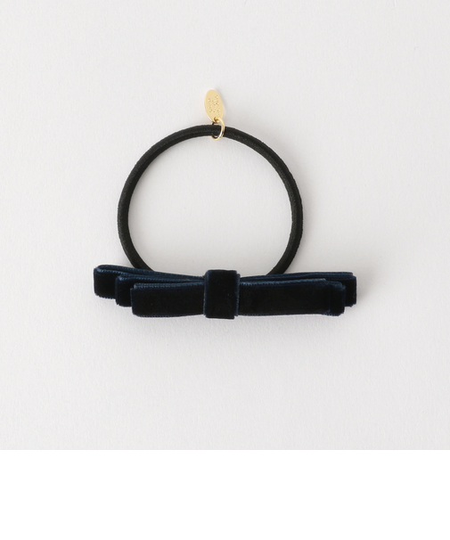 ベロアリボンヘアゴム  / キッズ