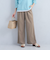 ［size SHORT/TALLあり］BREEZE LINEN ブリーズリネン ワイド パンツ
