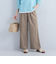 ［size SHORT/TALLあり］BREEZE LINEN ブリーズリネン ワイド パンツ