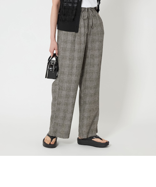 ［size SHORT/TALLあり］BREEZE LINEN ブリーズリネン ワイド パンツ