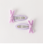 ベロア リボンクリップ / キッズ