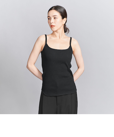 コットンリブ ブラキャミソール