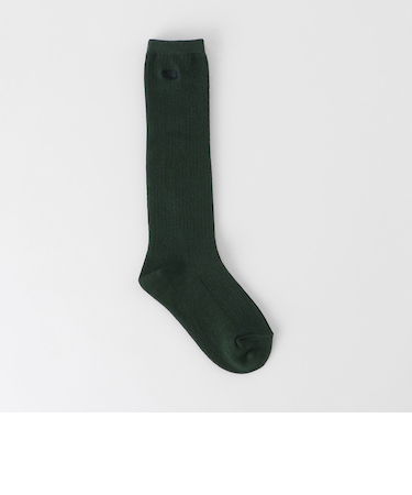 ロゴ リブ ハイソックス /靴下 / キッズ  17cm-19cm
