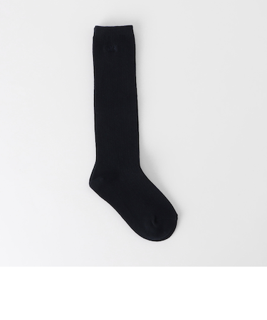 ロゴ リブ ハイソックス /靴下 / キッズ  17cm-19cm